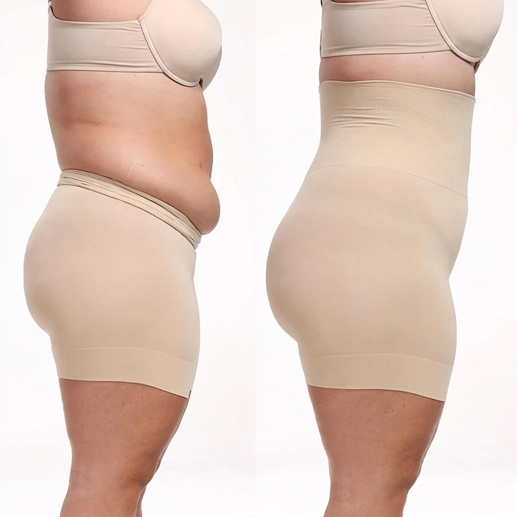 Bielizna modelująca z wysokim stanem
