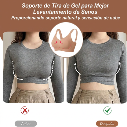 Sujetador Feminella: comodidad suave como una nube, sin aros