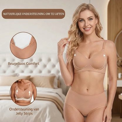 Feminella Bra – Wolkzacht comfort, ondersteuning zonder beugels
