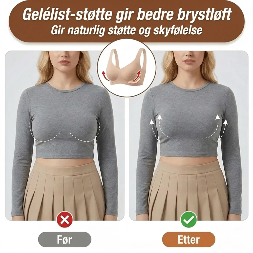 Feminella – myk støtte uten spiler, lett som en sky